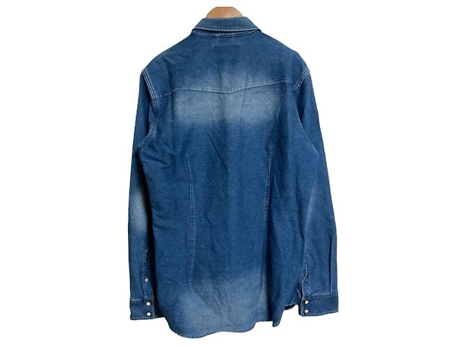 Autre Marque Camisa Western em denim BAYFLOW Azul - vista 2