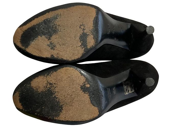 Autre Marque Fabio Rusconi T-Strap Pumps Schwarz - Ansicht 6