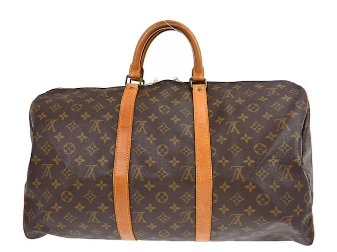 Louis Vuitton Keepall Monogram 50 Marrone - vista 2