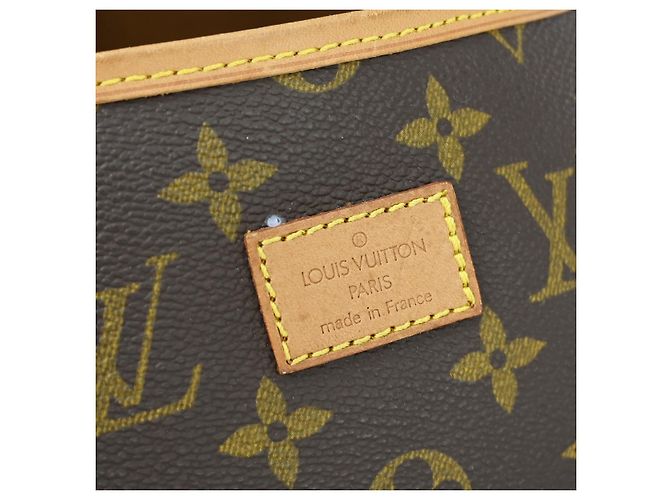 Louis Vuitton Saumur Monogram 35 Marrone - vista 4