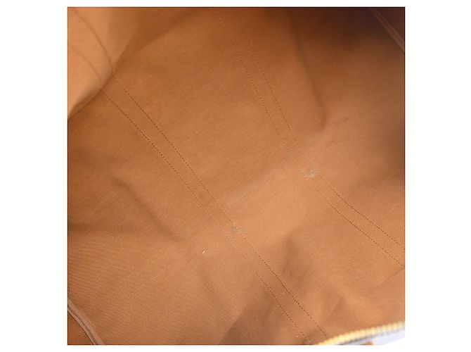 Louis Vuitton Keepall Bandoulière Monogram 60 Marrone - vista 3