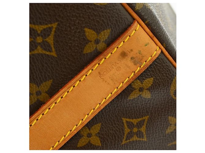 Louis Vuitton Keepall Bandoulière Monogram 60 Marrone - vista 4