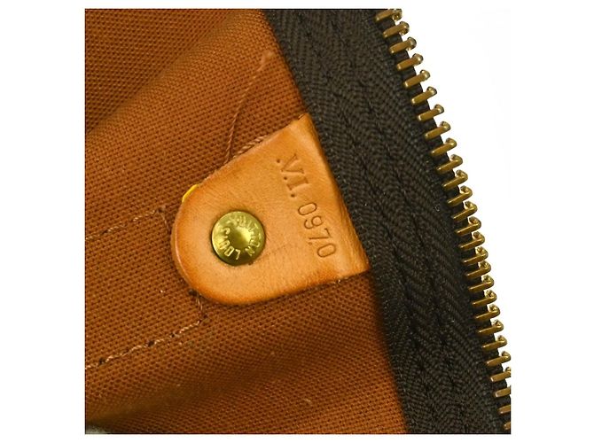 Louis Vuitton Keepall Bandoulière Monogram 60 Marrone - vista 5