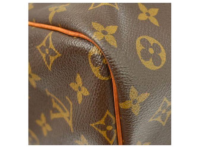 Louis Vuitton Keepall Bandoulière Monogram 60 Marrone - vista 7