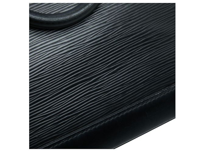 Borsa Louis Vuitton Epi Alma in Noir Nero - vista 5