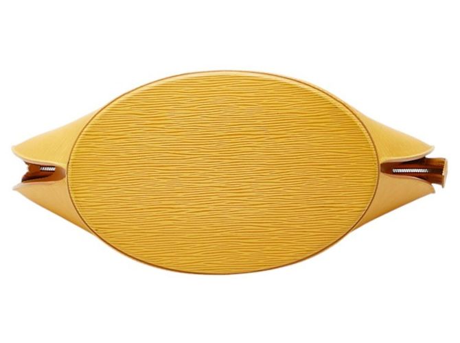 Borsa a tracolla Shopping Louis Vuitton Epi Saint Jacques Giallo - vista 3