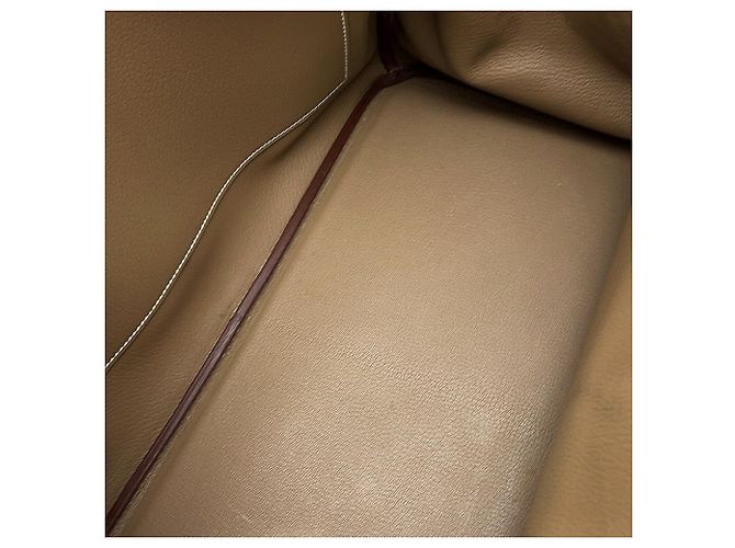 Hermès Borsa Hermes Birkin 40 Etoupe Togo Taupe - vista 12