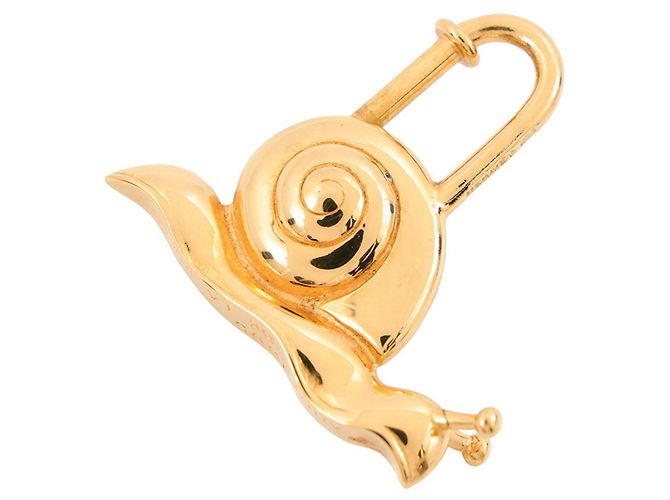 Hermès Hermes Snail Cadena Charm 1995 Golden - Ansicht 3