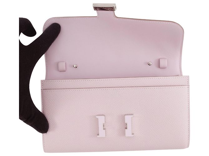 Hermès Cartera larga Hermes Constance To Go Rosa - vista 4