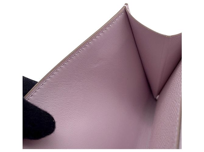 Hermès Cartera larga Hermes Constance To Go Rosa - vista 7
