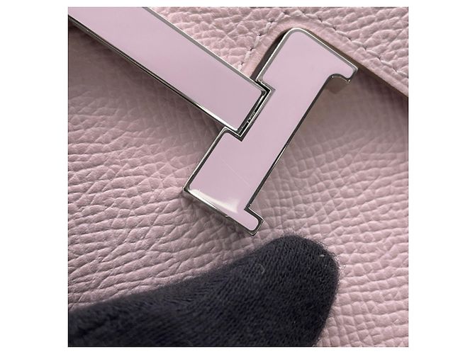 Hermès Cartera larga Hermes Constance To Go Rosa - vista 8