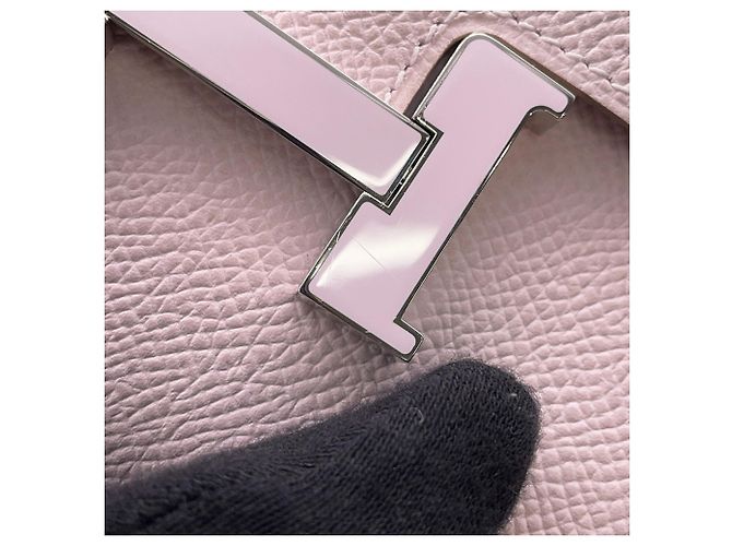 Hermès Cartera larga Hermes Constance To Go Rosa - vista 9