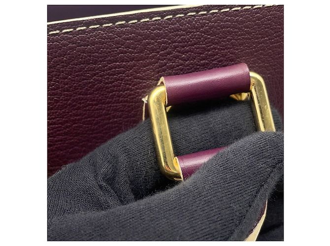 Borsa Louis Vuitton Suhali Faburo Porpora - vista 12