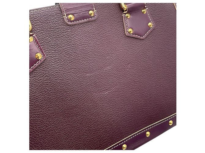 Borsa Louis Vuitton Suhali Faburo Porpora - vista 13