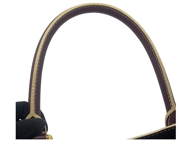 Borsa Louis Vuitton Suhali Faburo Porpora - vista 14