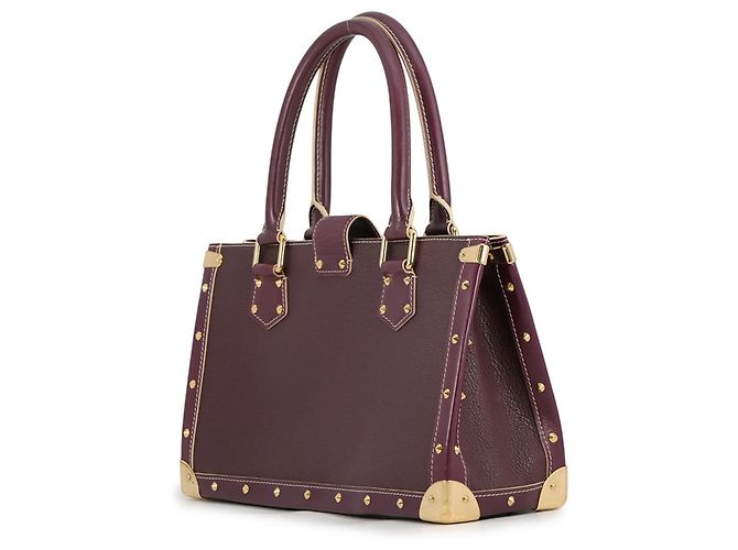 Borsa Louis Vuitton Suhali Faburo Porpora - vista 2