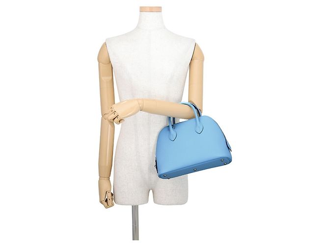 Hermès Borsa Hermes Bolide 1923 25 in Celeste Blu chiaro - vista 5