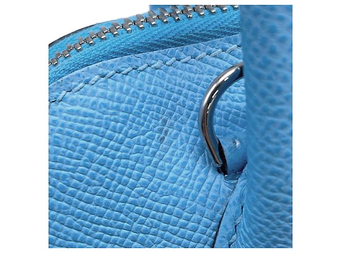 Hermès Borsa Hermes Bolide 1923 25 in Celeste Blu chiaro - vista 8