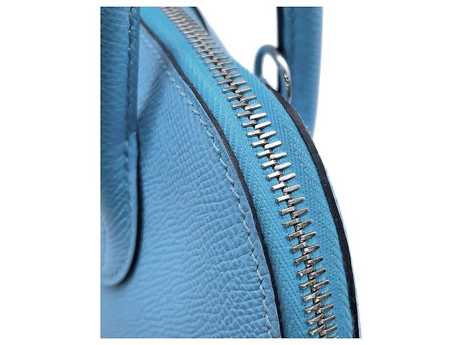 Hermès Borsa Hermes Bolide 1923 25 in Celeste Blu chiaro - vista 9