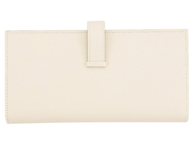 Hermès Hermes Bearn Soufflé Langbeutel Roh - Ansicht 3