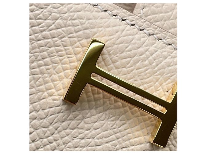 Hermès Hermes Bearn Soufflé Langbeutel Roh - Ansicht 8