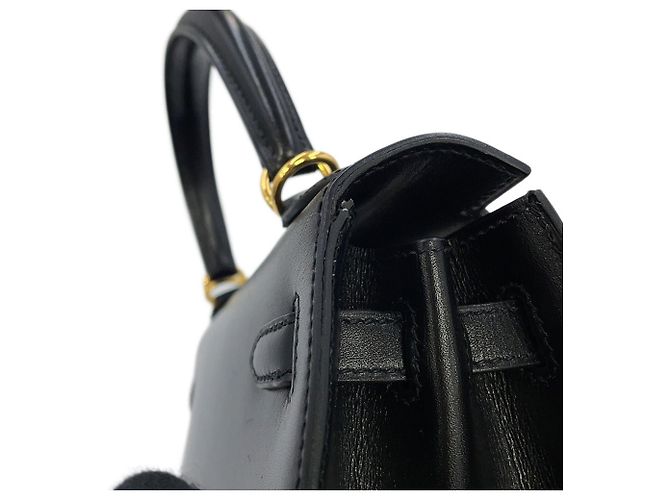 Hermès Borsa Hermes Kelly 25 Nero - vista 11
