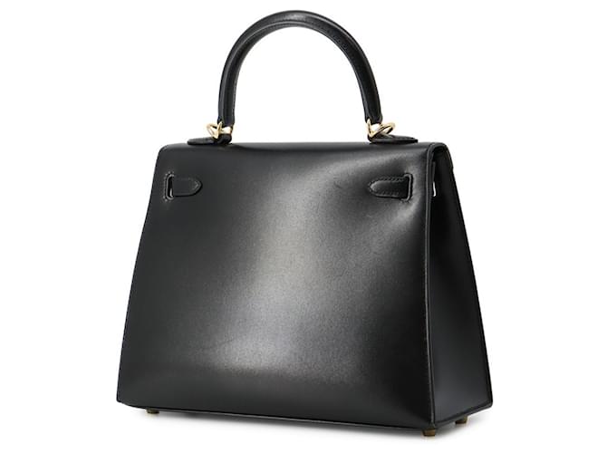 Hermès Borsa Hermes Kelly 25 Nero - vista 2