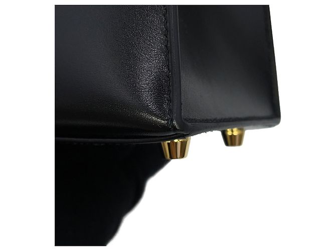 Hermès Borsa Hermes Kelly 25 Nero - vista 9