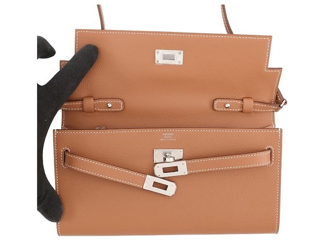 Hermès Hermes Kelly Wallet Long To Go in Gold Golden - Ansicht 5