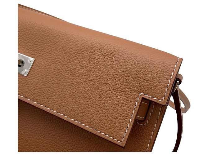 Hermès Hermes Kelly Wallet Long To Go in Gold Golden - Ansicht 7