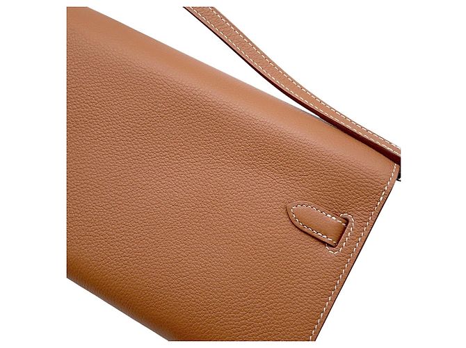 Hermès Hermes Kelly Wallet Long To Go in Gold Golden - Ansicht 8