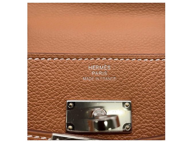 Hermès Hermes Kelly Wallet Long To Go in Gold Golden - Ansicht 9