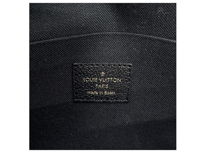 Cartera con cadena Louis Vuitton Monogram Empreinte Negro - vista 11