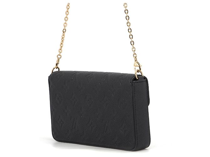 Cartera con cadena Louis Vuitton Monogram Empreinte Negro - vista 2