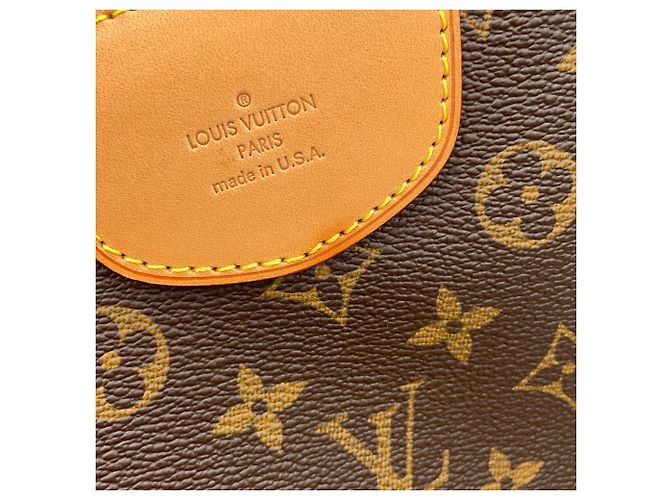 Borsa a tracolla Louis Vuitton Monogram Streza PM Marrone - vista 10