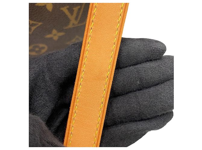 Borsa a tracolla Louis Vuitton Monogram Streza PM Marrone - vista 14