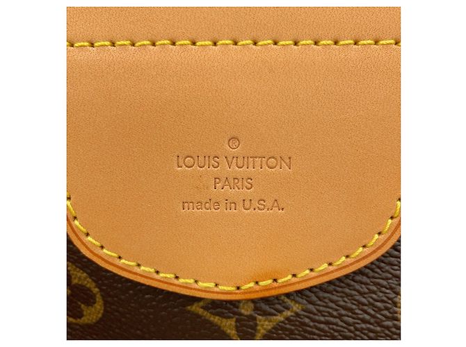 Borsa a tracolla Louis Vuitton Monogram Streza PM Marrone - vista 15
