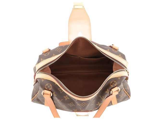 Borsa a tracolla Louis Vuitton Monogram Streza PM Marrone - vista 5
