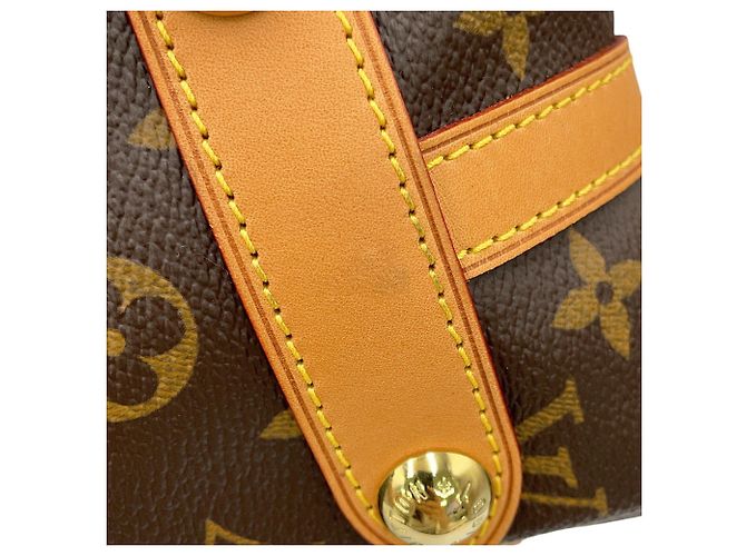 Borsa a tracolla Louis Vuitton Monogram Streza PM Marrone - vista 7