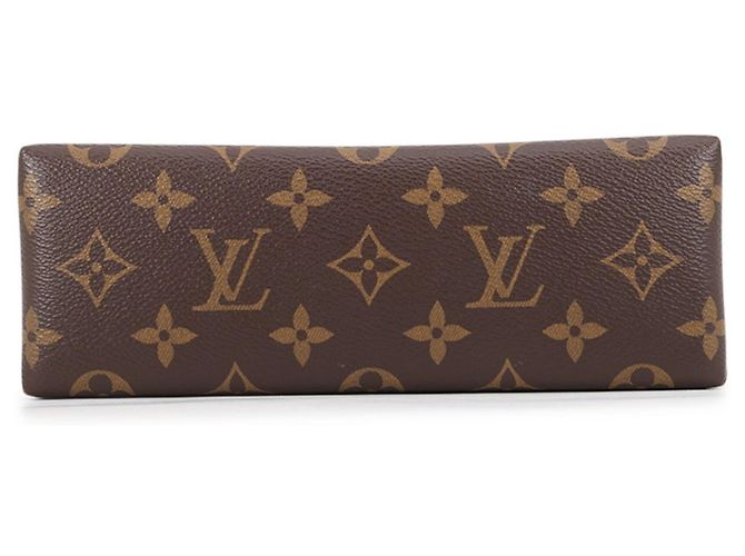 Borsa Louis Vuitton Monogram Mouton Rocky BB Marrone - vista 3