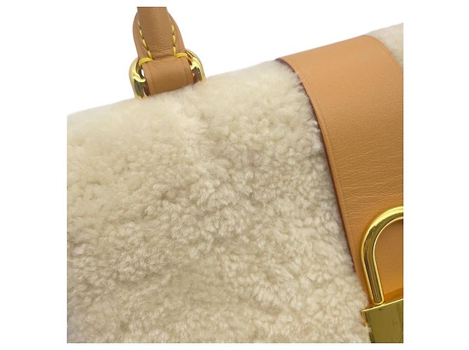 Borsa Louis Vuitton Monogram Mouton Rocky BB Marrone - vista 7