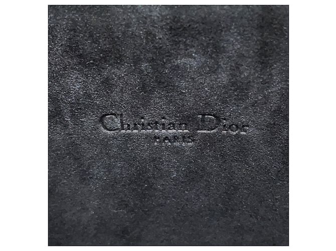 Borsa a tracolla Christian Dior in pelle nera Nero - vista 11