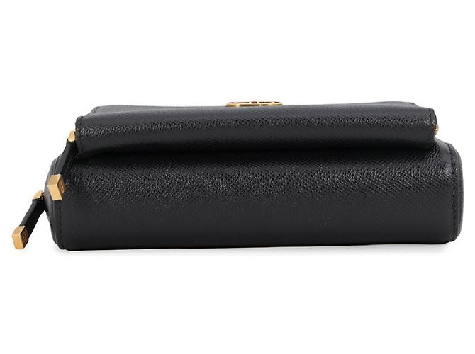 Borsa a tracolla Christian Dior in pelle nera Nero - vista 3
