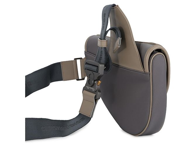 Borsa Saddle Christian Dior Marrone Beige - vista 3