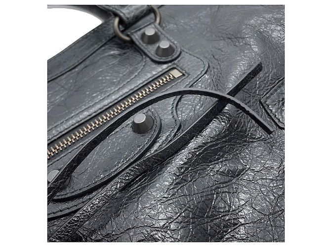 Borsa Balenciaga Le City Small Nero - vista 10