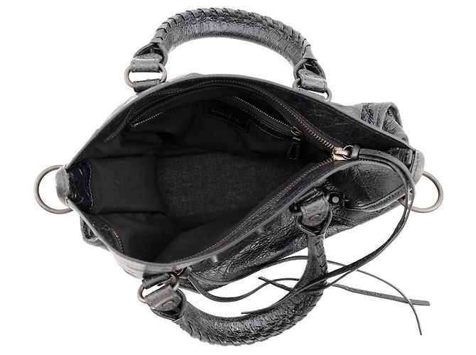 Borsa Balenciaga Le City Small Nero - vista 6