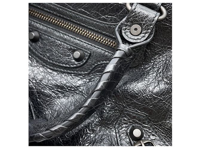 Borsa Balenciaga Le City Small Nero - vista 9