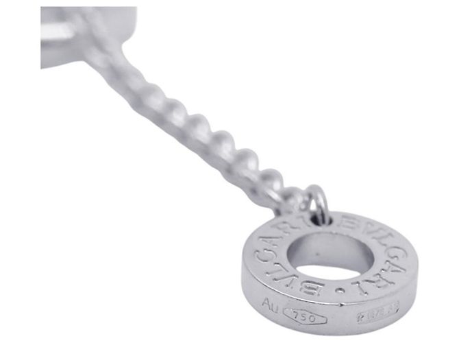 Bulgari Collana Bvlgari B-zero1 in Oro Bianco 18K e Diamanti - vista 11