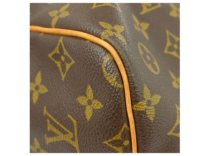 Louis Vuitton Keepall Bandoulière Monogram 60 Marrone - vista 7