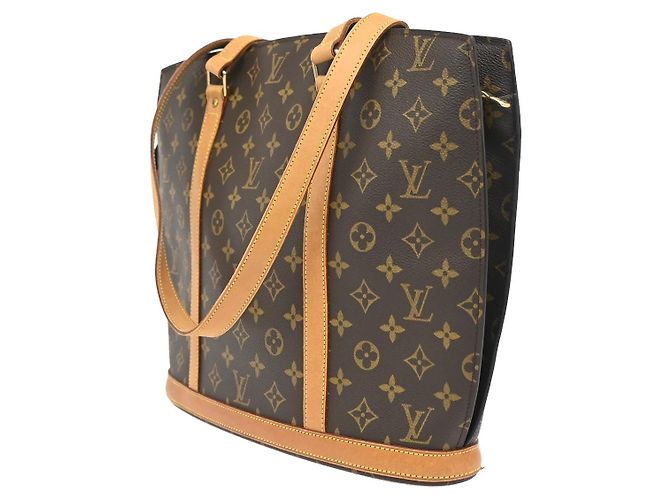 Louis Vuitton Babylone Monogram MM Marrone - vista 4